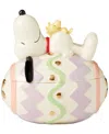 Lenox Peanuts Snoopy & Woodstock Covered Candy Dish In Multi And Ivory