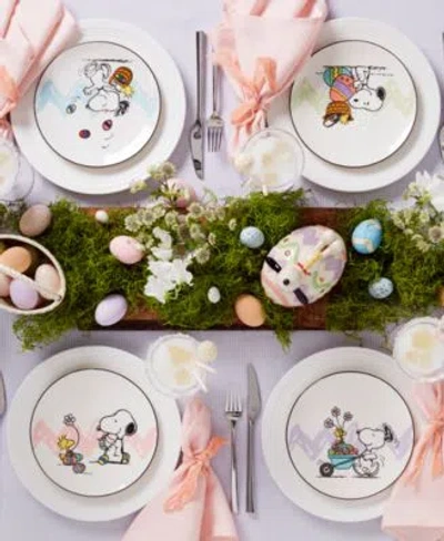 Lenox Peanuts Snoopy Woodstock Easter Collection In Multi And Ivory