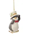 Lenox Penguin Ornament In Multi
