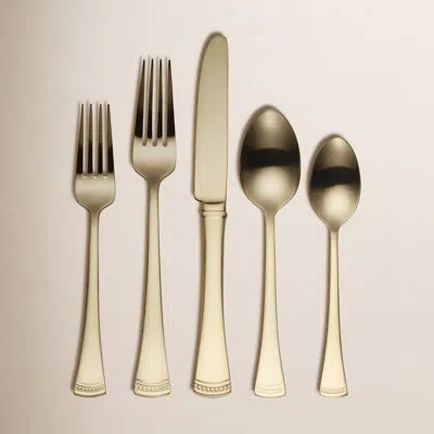 Lenox Portola 20-piece Flatware Set In Gold