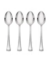 Lenox Set Of 4 Cantera Dinner Spoons In Metallic
