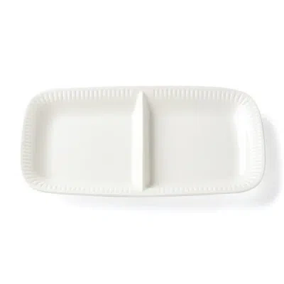Lenox Profile Divided Platter In White