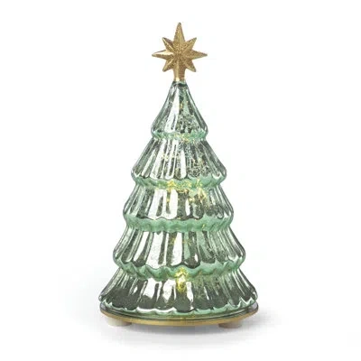 Lenox Radiant Light Lit Pine Tree In Green