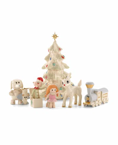 Lenox Rudolph Reindeer And Misfit Toys Figurine Set In Multi
