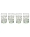 Lenox Set Of 4 Butterfly Meadow Tall Glasses In Gray