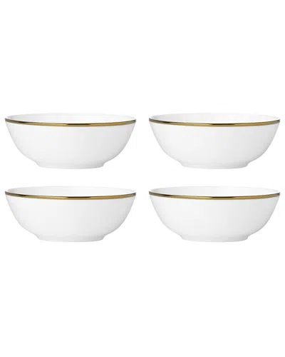 Lenox Set Of 4 Contempo Luxe Place Setting Bowls In White