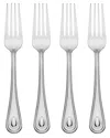 Lenox Set Of 4 French Perle Salad Forks