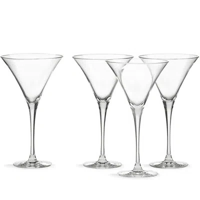 Lenox Set Of 4  Tuscany Classics Martini Glasses In Clear