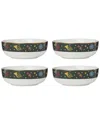 Lenox Set Of 4 Nutcracker Ballet All Purpose Bowls In Green