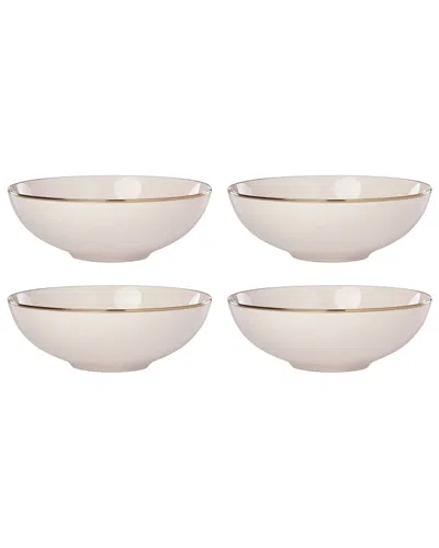 Lenox Set Of 4 Trianna All-purpose Bowls In Neutral