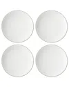 Lenox Set Of 4 Trianna Coupe Dinner Plates