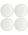 Lenox Set Of 4 Trianna Coupe Salad Plates