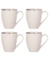 Lenox Set Of 4 Trianna Mugs