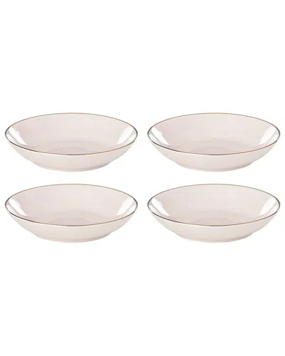 Lenox Set Of 4 Trianna Pasta Bowls In Neutral