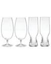 Lenox Tuscany Classics Assorted Beer Glass Set, 4 Piece