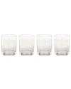 Lenox Set Of 4 Tuscany Classics Double Old Fashioned Glasses