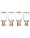 Lenox Set Of 4 Tuscany Classics Frost All-purpose Glasses