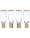 Lenox Set Of 4 Tuscany Classics Frost All-purpose Glasses