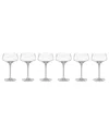 Lenox Set Of 6 Tuscany Classics Angled Optic Coupes