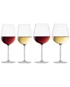 Lenox Signature Series 4pc Warm & Cool Region Wine Glasses Set