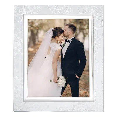 Lenox Silver Peony™ 8" X 10" Frame