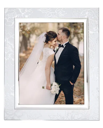 Lenox Silver Peony 8x10 Frame In Multi