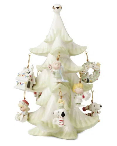 LENOX LENOX SNOOPY & FRIENDS 11PC CHRISTMAS TREE ORNAMENT SET