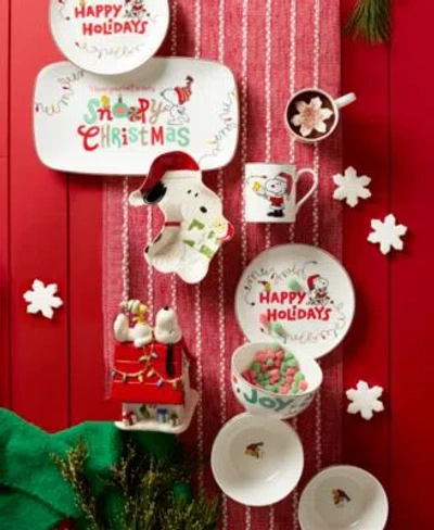 Lenox Snoopy Christmas Dinnerware Collection In Multi