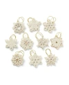Lenox Snowflake 10-piece Ornament Set In Multi And No Color
