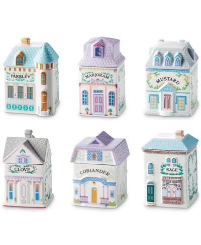 Lenox Spice Village 6 Pc. Spice Jar Set #3, First@macy's In No Color