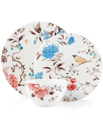 Lenox Sprig & Vine 12pc Dinnerware Set In White