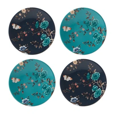 Lenox Sprig & Vine 6" Appetizer Plate In Blue;black;pink