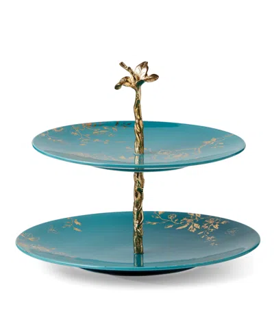 Lenox Sprig & Vine Two Tiered Served In Multi