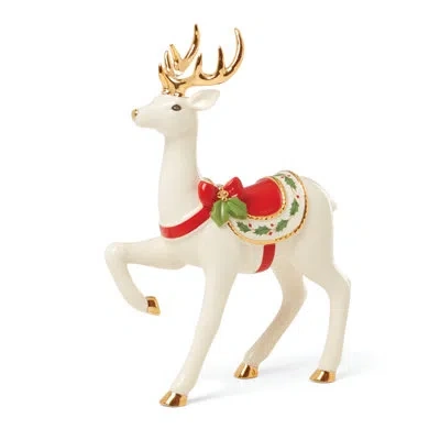 Lenox Standing Reindeer Figurine In Neutral