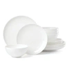 Lenox Studio 1414 Coupe I 12 Piece Dinnerware Set In White