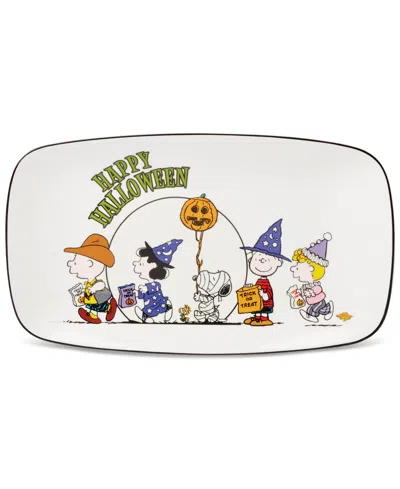 Lenox The Great Pumpkin Hors D'oeuvres Tray In Ivory