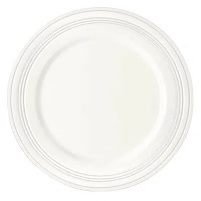 Lenox Tin Can Alley 9" Bone China Salad Or Dessert Plate In White