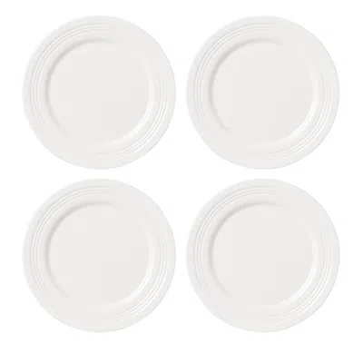 Lenox Tin Can Alley Accent Plate, Set Of 4 In White