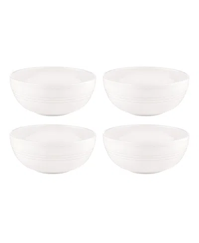 Lenox Tin Can Alley Fruit Bowl, Set Of 4 In White