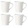 Lenox Tin Can Alley Mug, Set Of 4 In White
