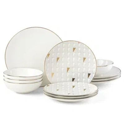 Lenox Trianna 12-pc. Dinnerware Set, Service For 4 In White