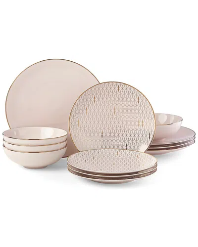 LENOX LENOX TRIANNA BLUSH 12PC DINNERWARE SET