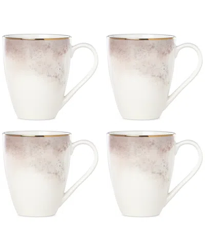 LENOX TRIANNA SALARIA MUGS, SET OF 4