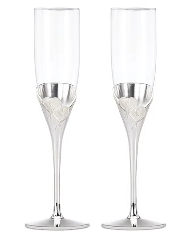 LENOX LENOX TRUE LOVE 2PC TOASTING FLUTE SET