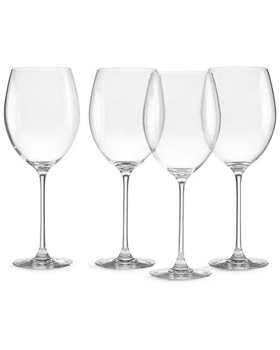 Lenox Tuscany Classics 4pc Bordeaux Glass Set In Clear