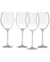 Lenox Stemware, Tuscany Classics Grand Bordeaux, Set Of 4 In Clear