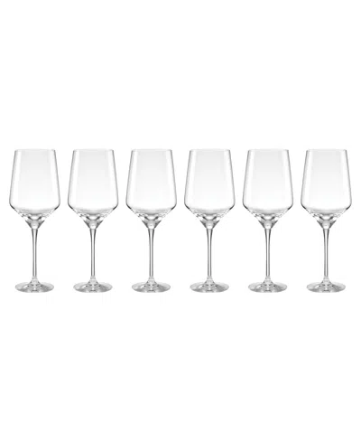 LENOX TUSCANY CLASSICS ANGLED WINE GLASSES, SET OF 6
