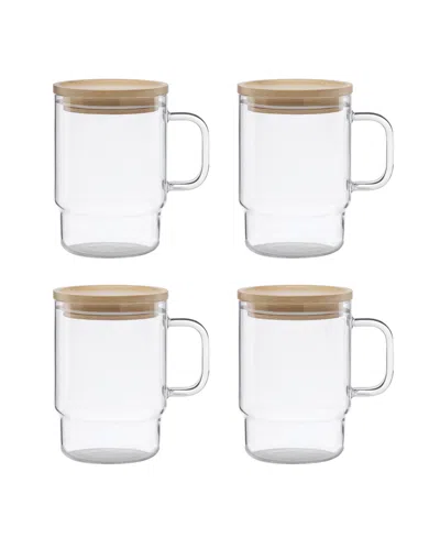 Lenox Tuscany Classics Hot Beverage Glasses, Set Of 4 In Transparent