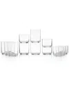 Lenox Tuscany Classics Stackable Tall And Short Glasses Set, 12 Piece