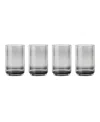 Lenox Tuscany Classics Stackable Cooler Glasses, Set Of 4 In Black